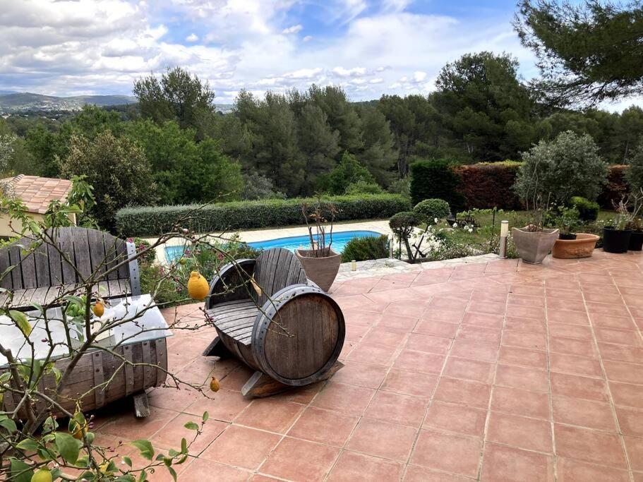 Maison 8/10 Pers Au Calme Absolu Draguignan Dış mekan fotoğraf